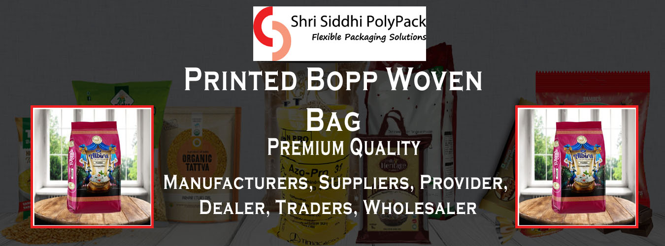 Printed Bopp Woven Bag